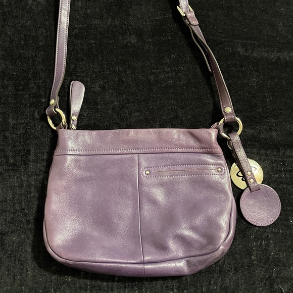 Purple B Makowsky Leather Purse - Picture 2 of 11